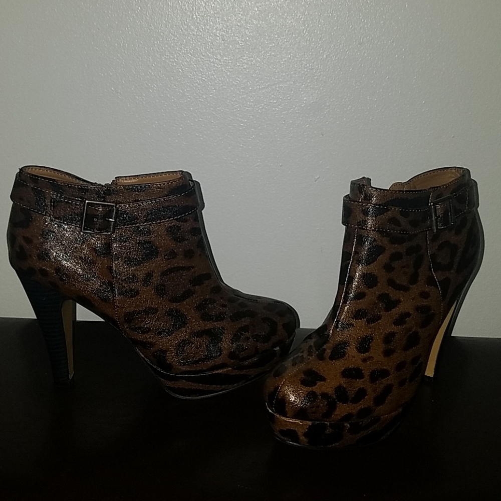 Cheetah Print Heels
